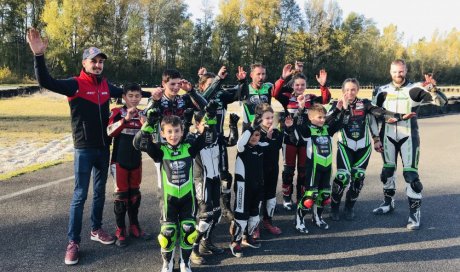Stage moto vitesse circuit karting pont d’ain