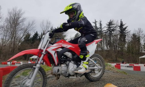 Initiation - stage moto cross enfant