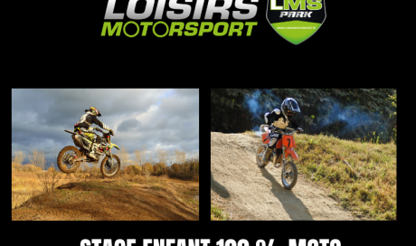 Stage enfant 100% moto