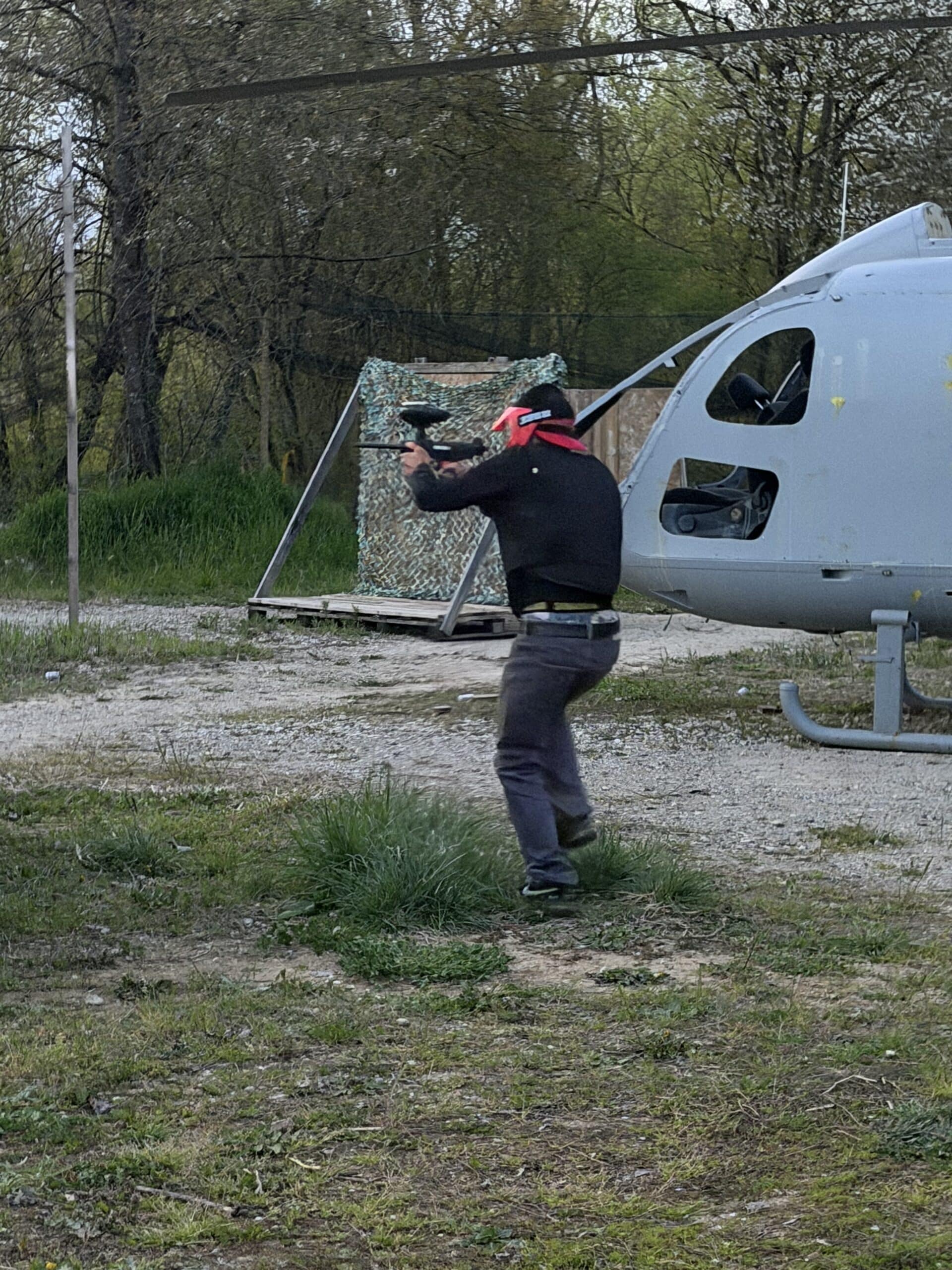Paintball en plein air