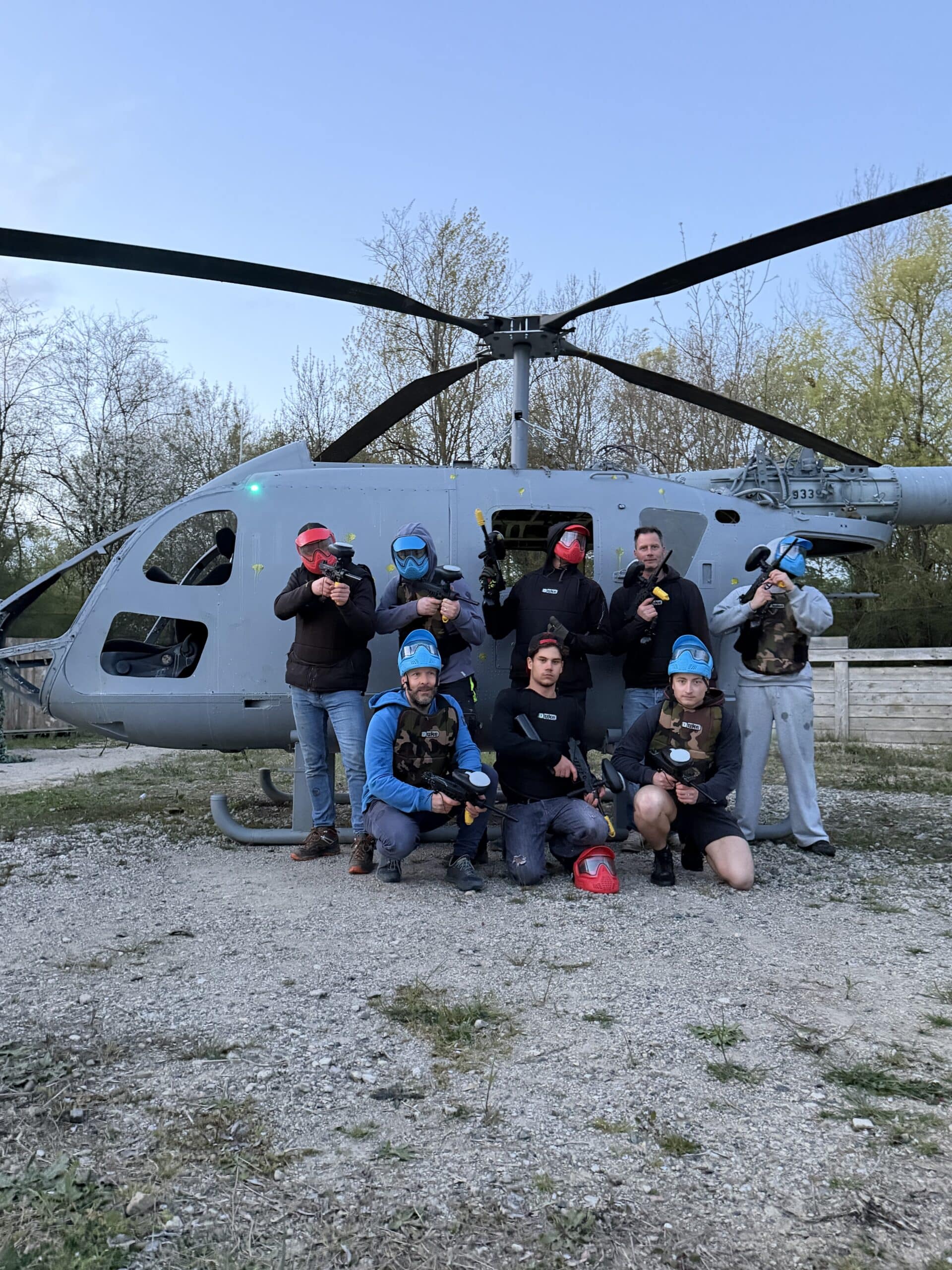 Paintball en plein air