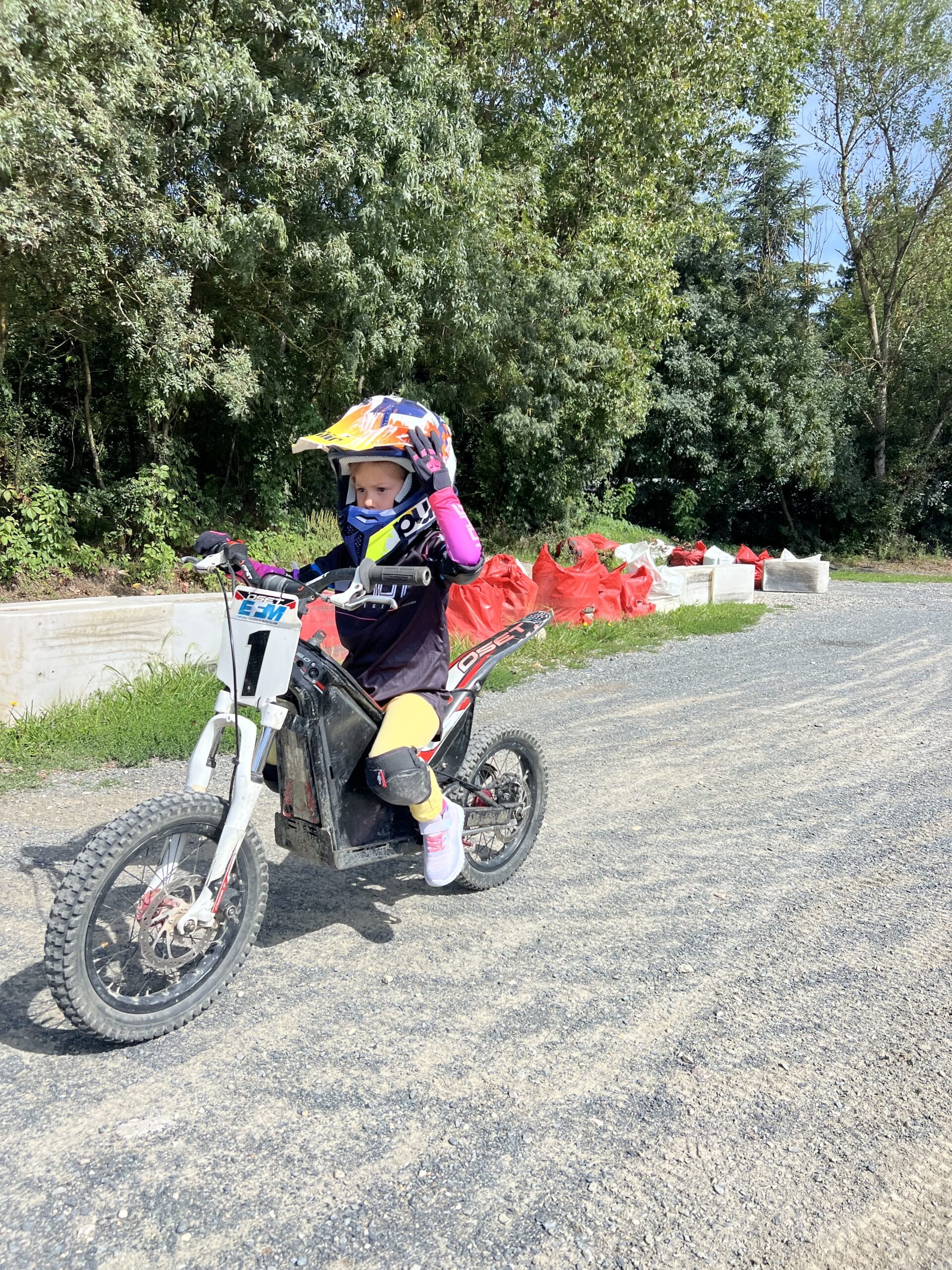 Initiation moto électrique 3/6 ans