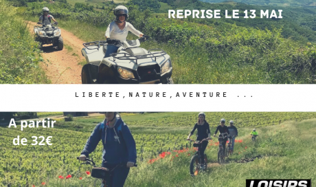 Randonnée en quad et Trottinette tout terrain dans le Beaujolais