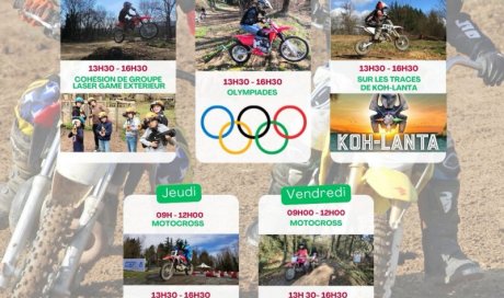 Stage motocross et quad vacance de Paques