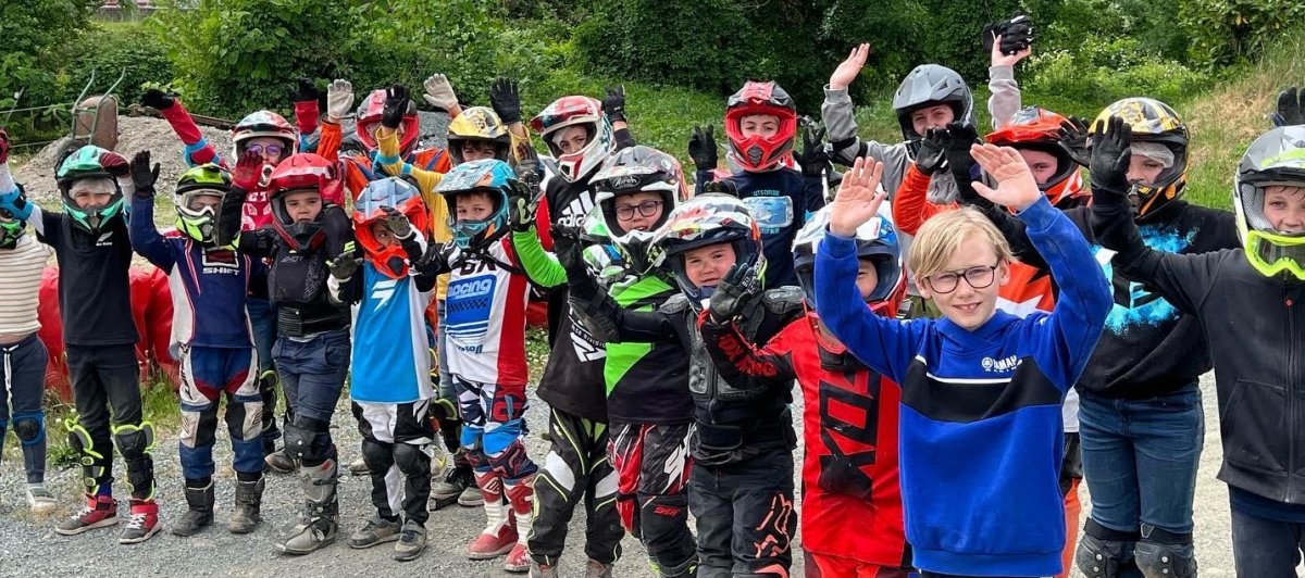 Colonie de vacances moto cross